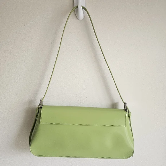 By Far Matilda Bag in green glossy leather - Picture 6 of 9